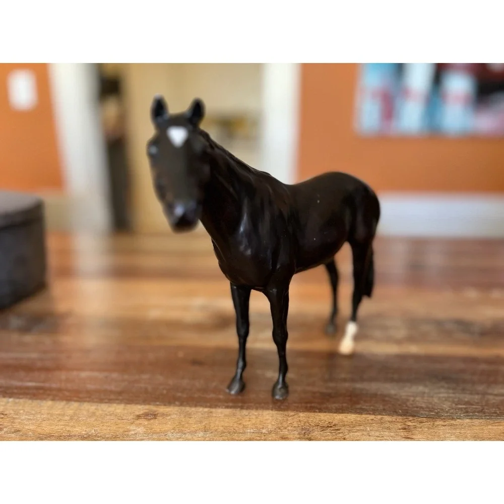Breyer 'Traditional' Collectible 'Let's Go Racing' Black Matte Secretariat #1440